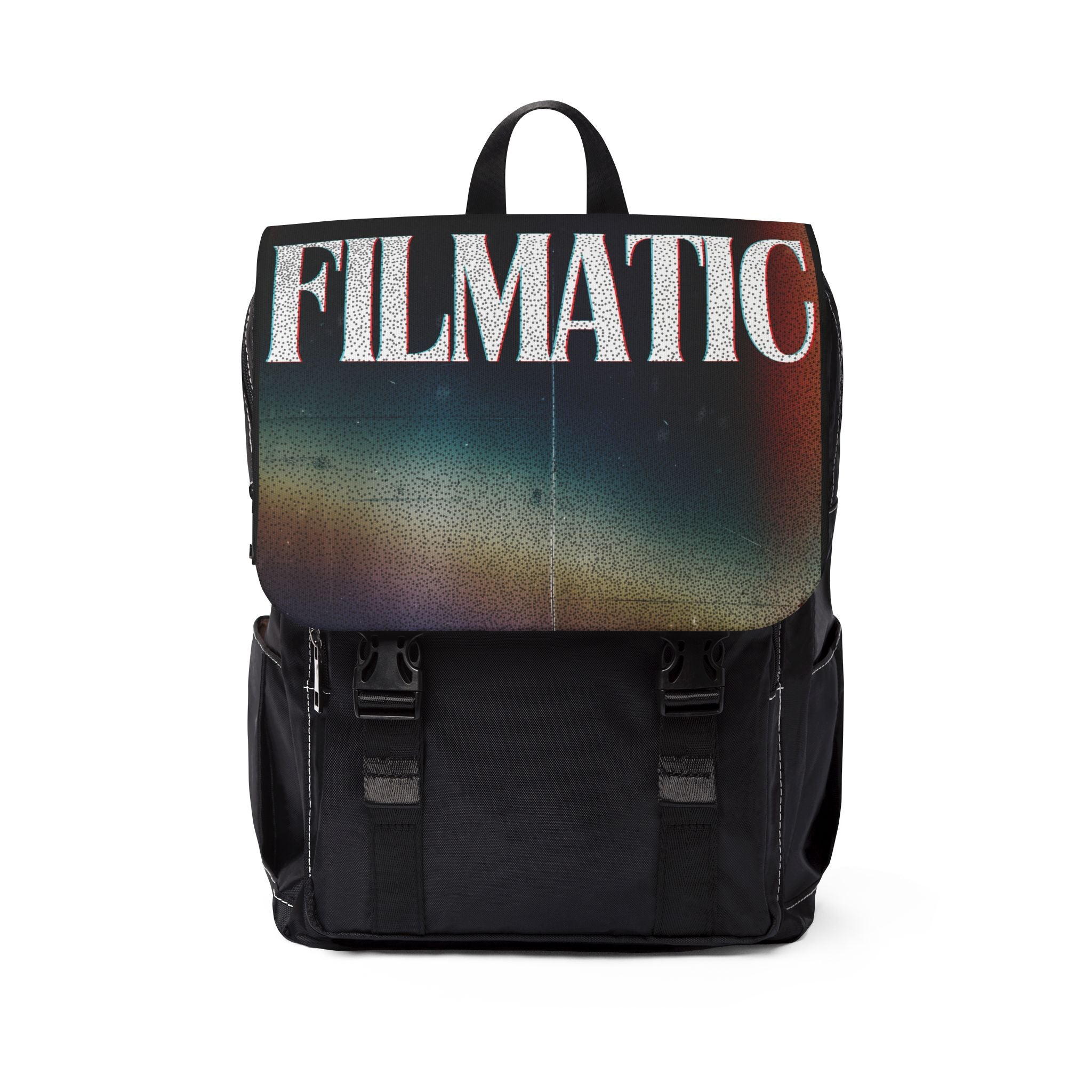 Retro Filmatic Shoulder Backpack