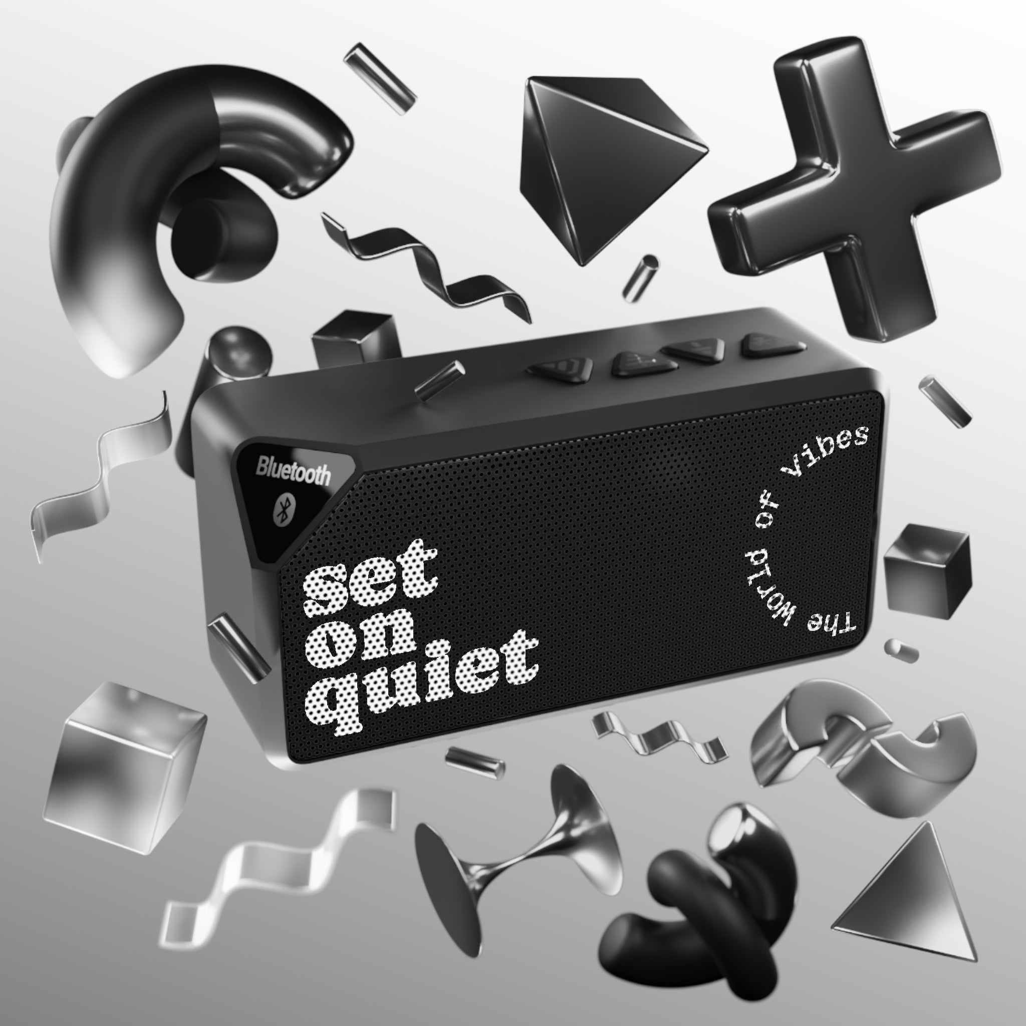 TWOV: SET ON QUIET Portable Speaker